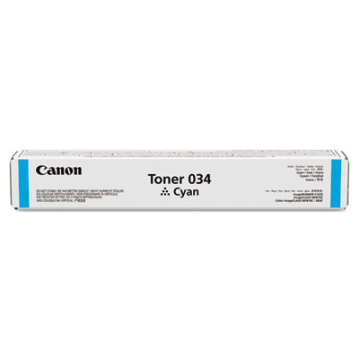9453B001 (034) Toner, 7,300 Page-Yield, Cyan