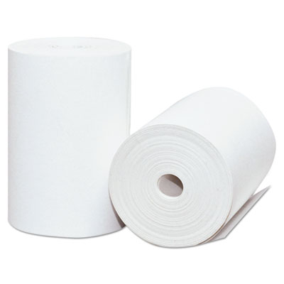 Direct Thermal Printing Thermal Paper Rolls, 2.25" x 75 ft, White, 50/Carton