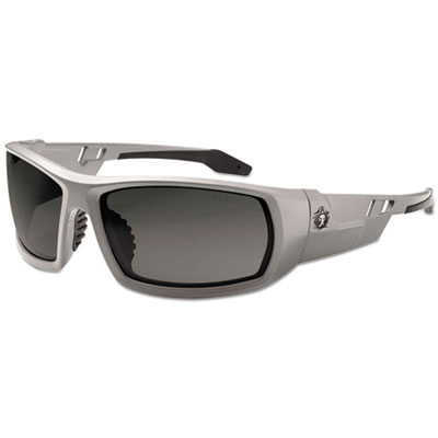 Skullerz Odin Safety Glasses, Gray Frame/Smoke Lens, Anti-Fog, Nylon/Polycarb, Ships in 1-3 Business Days