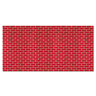 Fadeless Designs Bulletin Board Paper, Brick, 48" x 50 ft Roll