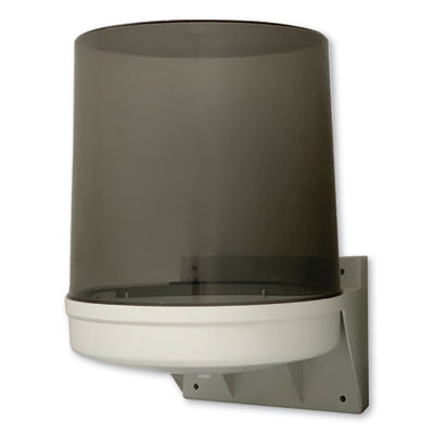 Center Pull Towel Dispenser, 10.5 x 9 x 14.5, Transparent