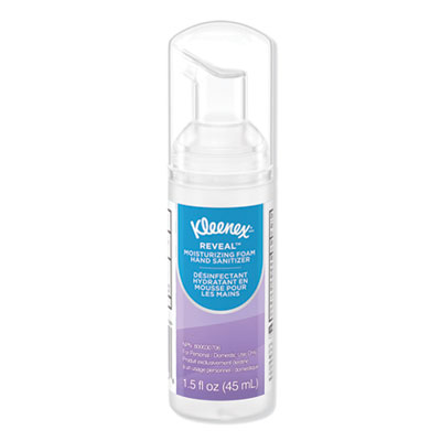 Ultra Moisturizing Foam Hand Sanitizer, 1.5 oz Pump Bottle, Unscented, 24/Carton