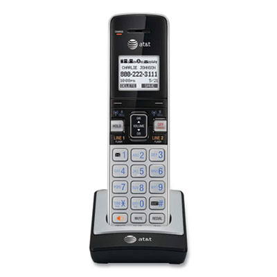 TL86003 Cordless Telephone Handset for the TL86103 System, Silver/Black