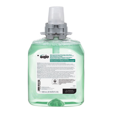 Green Certified Foam Hair and Body Wash, Cucumber Melon, 1,250 mL Refill, 4/Carton