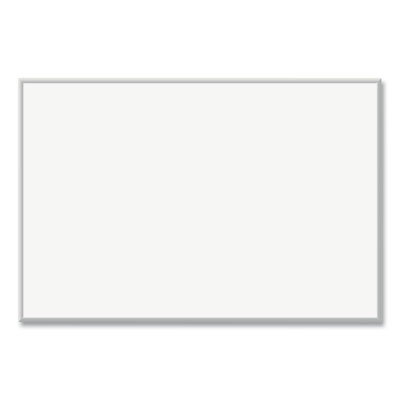 Magnetic Dry Erase Board with Aluminum Frame, 70 x 47, White Surface, Silver Frame