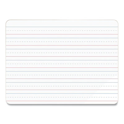 Double-Sided Dry Erase Lap Board, 12 x 9, White Surface, 10/Pack