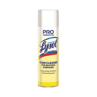 Disinfectant Foam Cleaner, 24 oz Aerosol Spray