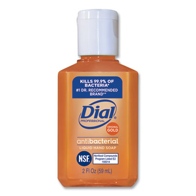Gold Antibacterial Liquid Hand Soap, Floral, 2 oz, 144/Carton