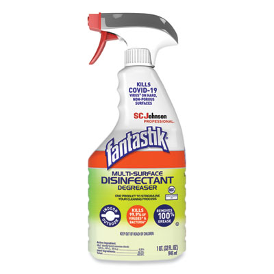 Multi-Surface Disinfectant Degreaser, Herbal, 32 oz Spray Bottle
