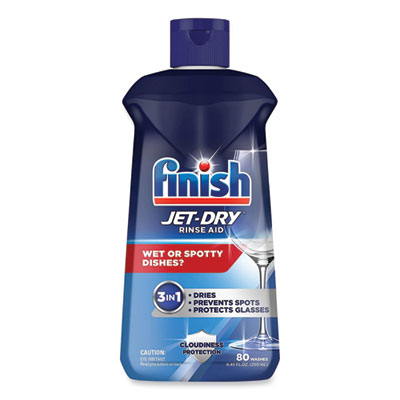 Jet-Dry Rinse Agent, 8.45 oz Bottle, 8/Carton
