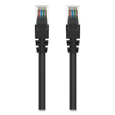 CAT6 UTP Computer Patch Cable, 5 ft, Black