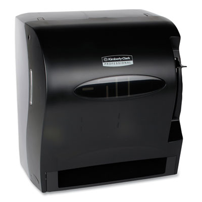 Lev-R-Matic Roll Towel Dispenser, 13.3 x 9.8 x 13.5, Smoke