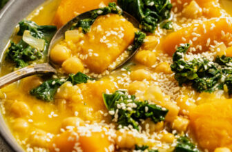 1-Pot Kabocha Chickpea Miso Soup